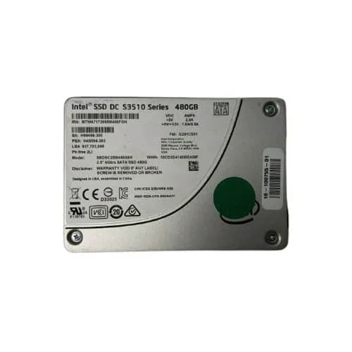 SSDSC2BB480G6K - Intel 480GB DC S3510 2.5 inch MLC 6Gb/s SATA SSD