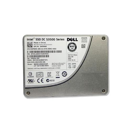 SSDSC2BB800G4R - Intel 800GB DC S3500 2.5 inch MLC 6Gb/s SATA SSD