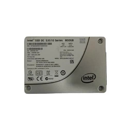 SSDSC2BB800G6 - Intel 800GB DC S3510 2.5 inch MLC 6Gb/s SATA SSD