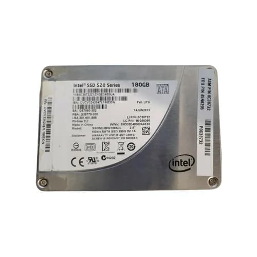 SSDSC2BW180A3L - Intel 180GB MLC SATA 6Gb/s 2.5-Inch SSD