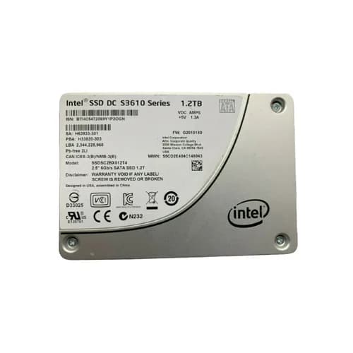 SSDSC2BX012T4 - Intel 1.2TB DC S3610 2.5 inch MLC 6Gb/s SATA SSD