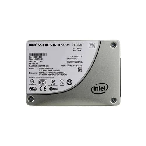 SSDSC2BX200G4 - Intel 200GB DC S3610 2.5 inch MLC 6Gb/s SATA SSD