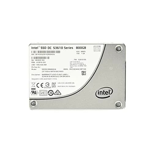 SSDSC2BX800G4 - Intel DC S3610 800GB SATA MLC 2.5" Solid State Drive