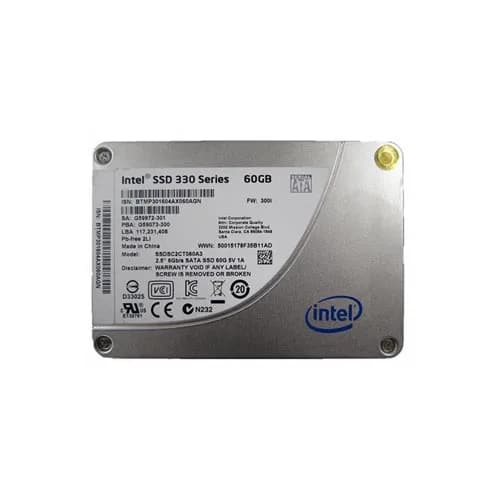 SSDSC2CT060A3 - Intel 60GB 330 2.5 inch MLC 6Gb/s SATA SSD