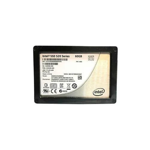 SSDSC2CW060A3 - Intel 60GB 520 2.5 inch MLC 6Gb/s SATA SSD