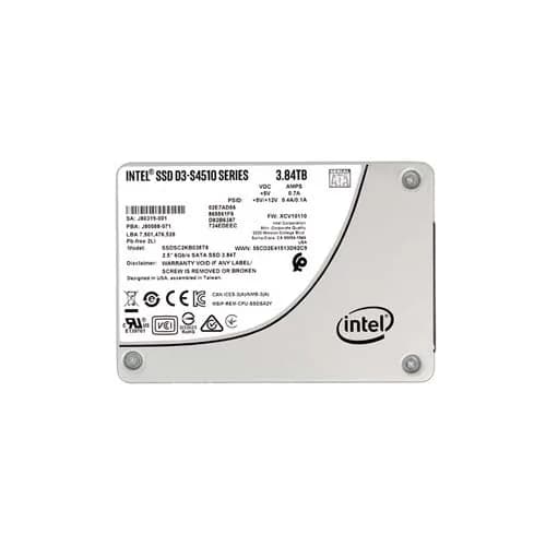 SSDSC2KB038T8 - Intel 3.84TB TLC SATA 6Gb/s 2.5-Inch SSD