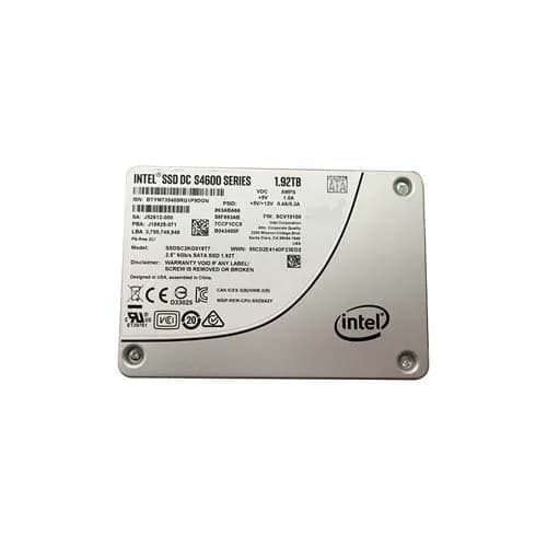 SSDSC2KG019T7 - Intel 1.9TB DC S4600 2.5 inch TLC 6Gb/s SATA SSD