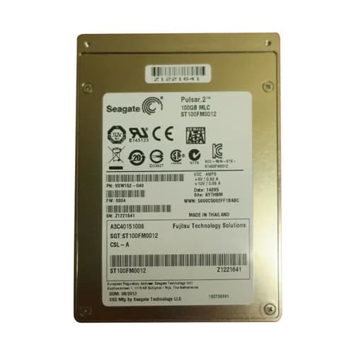 ST100FM0012 - Seagate 100GB Pulsar.2 2.5 inch MLC 6Gb/s SATA SSD