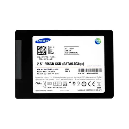 T5YVC - Dell 256GB 2.5 inch MLC 6Gb/s SATA Solid State Drive