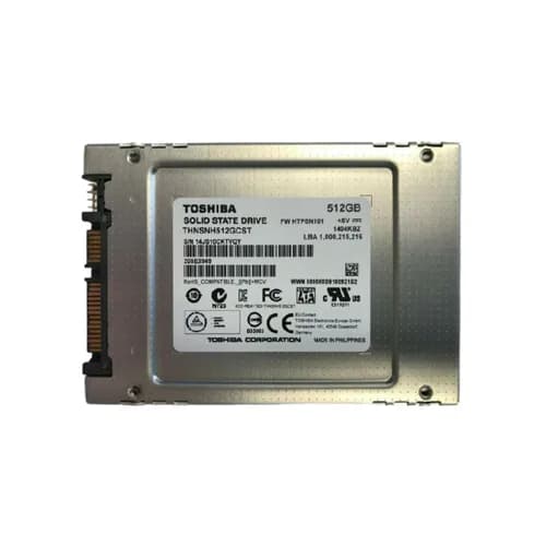 THNSNH512GCST - Toshiba 512GB 2.5 inch MLC 6Gb/s SATA SSD