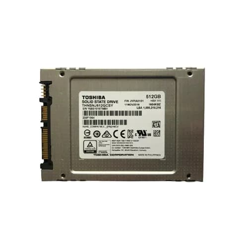 THNSNJ512GCSY - Toshiba 512GB 2.5 inch MLC 6Gb/s SATA SSD
