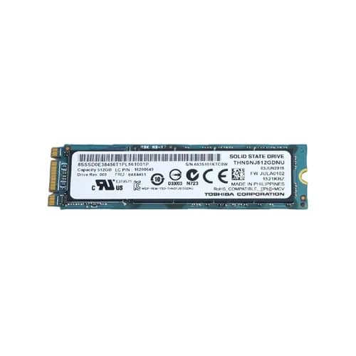 THNSNJ512GDNU - Toshiba 512GB MLC SATA 6Gb/s Hot Swap M.2 2280 SSD