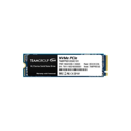 TM8FP6512G0C101 - Team Group 512GB MP33 M.2 2280 TLC PCIe NVMe SSD