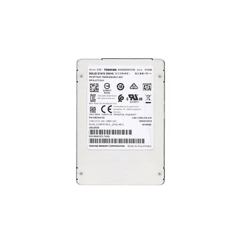 TTGHY - Dell 512GB 2.5 inch TLC 6Gb/s SATA Solid State Drive