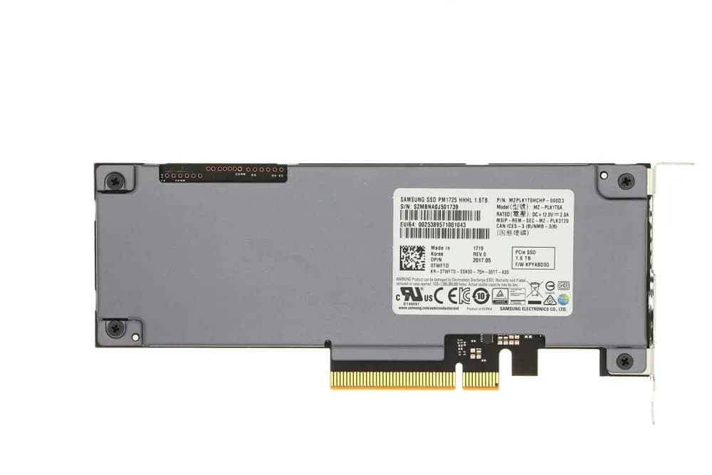TWFTD - Dell 1.6TB PCI Express NVMe TLC HHHL Solid State Drive
