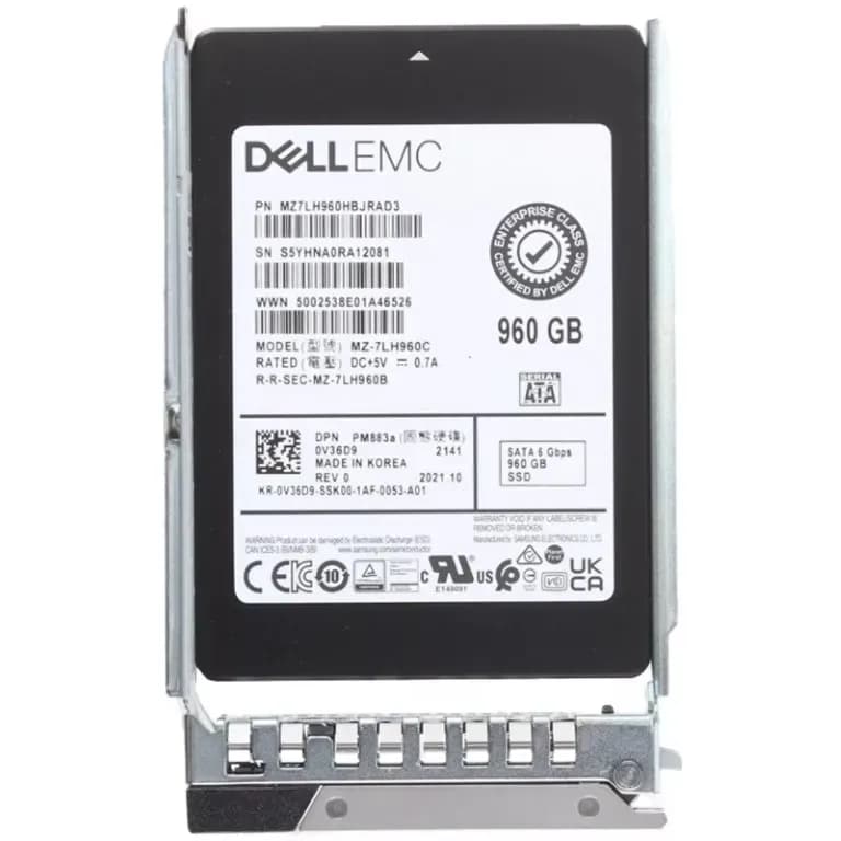 V36D9 - Dell 960GB TLC SATA 6Gb/s 2.5-in Solid State Drive