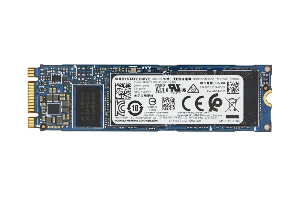 VFR5T - Dell 256GB SATA 6Gb/s 2.5-Inch Solid State Drive