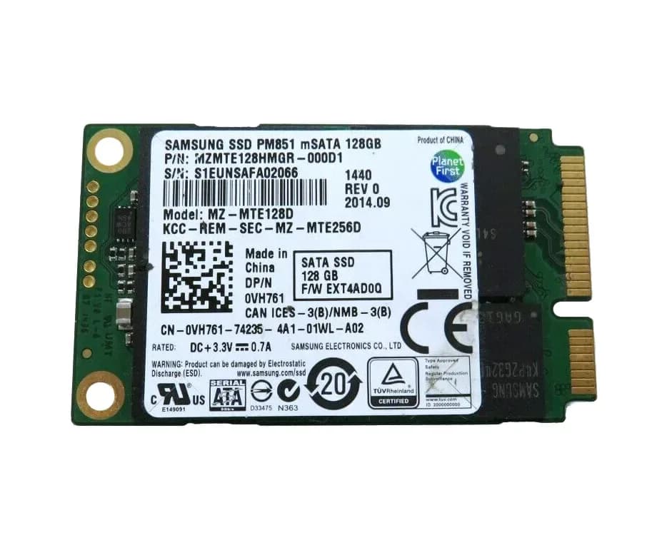 VH761 - Dell 128GB 1.8 inch TLC 6Gb/s SATA Solid State Drive