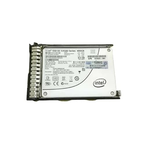 VK0480GDJXV - HPE 480GB 2.5 inch MLC 6Gb/s SATA Solid State Drive