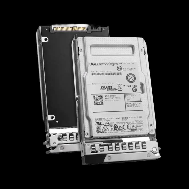 VV2M7 - Dell 7.68TB PCI Express NVMe U.2 2.5" Solid State Drive