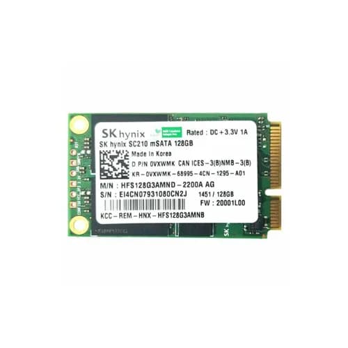 VXWMK - Dell 128GB 1.8 inch MLC 6Gb/s SATA Solid State Drive