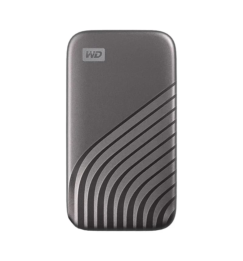 WDBAGF0010BGY-WESN - WD 1TB USB 3.2 Gen 2 Type-C Portable Gray SSD