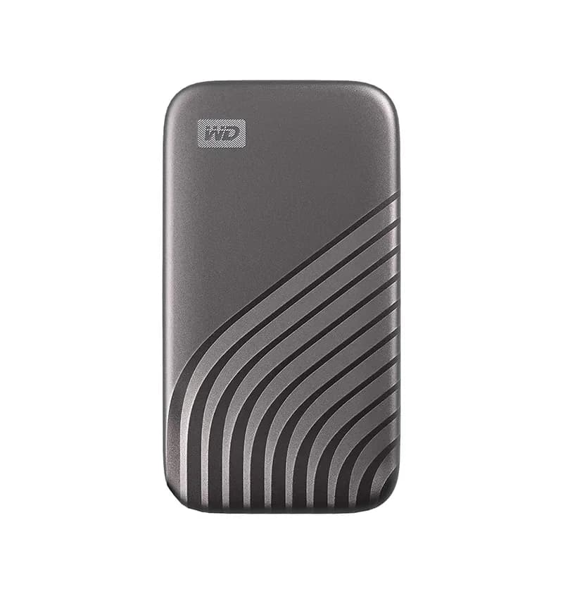 WDBAGF5000AGY-WESN - WD 500GB USB 3.2 Gen 2 Type-C Portable Gray SSD