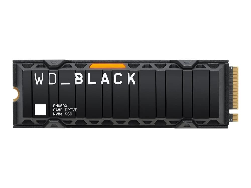 WDS100T2XHE - WD 1TB BLACK SN850X M.2 2280 PCIe NVMe SSD