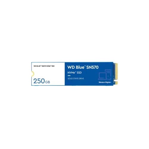 WDS250G3B0C - WD 250GB Blue SN570 M.2 2280 TLC PCIe NVMe SSD