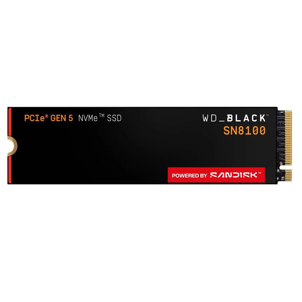 WDS400T1X0M - WD Black SN8100 4TB PCI Express NVMe M.2 2280 SSD