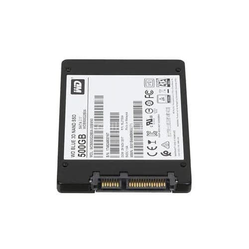 WDS500G2B0A - WD 500GB Blue 2.5 inch 3D-NAND 6Gb/s SATA SSD