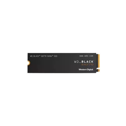 WDS500G3X0E - WD 500GB BLACK SN770 M.2 2280 3D-NAND PCIe NVMe SSD
