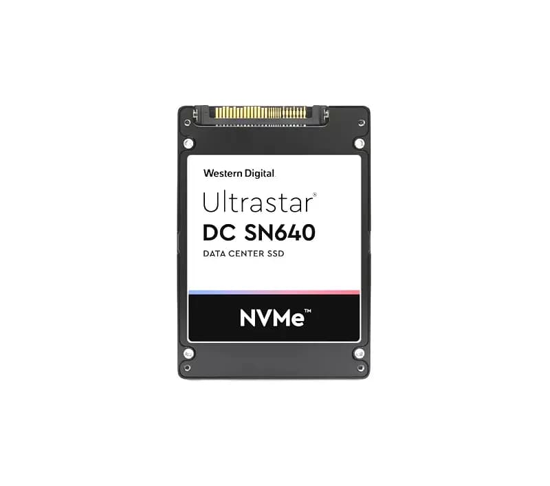 WUS4BB076D7P3E1 - WD 7.68TB Ultrastar DC SN640 2.5in 3D TLC PCIe SSD