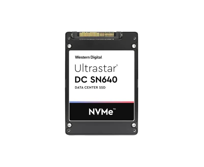 WUS4BB076D7P3E4 - WD 7.68TB Ultrastar DC SN640 2.5 inch TLC PCIe SSD