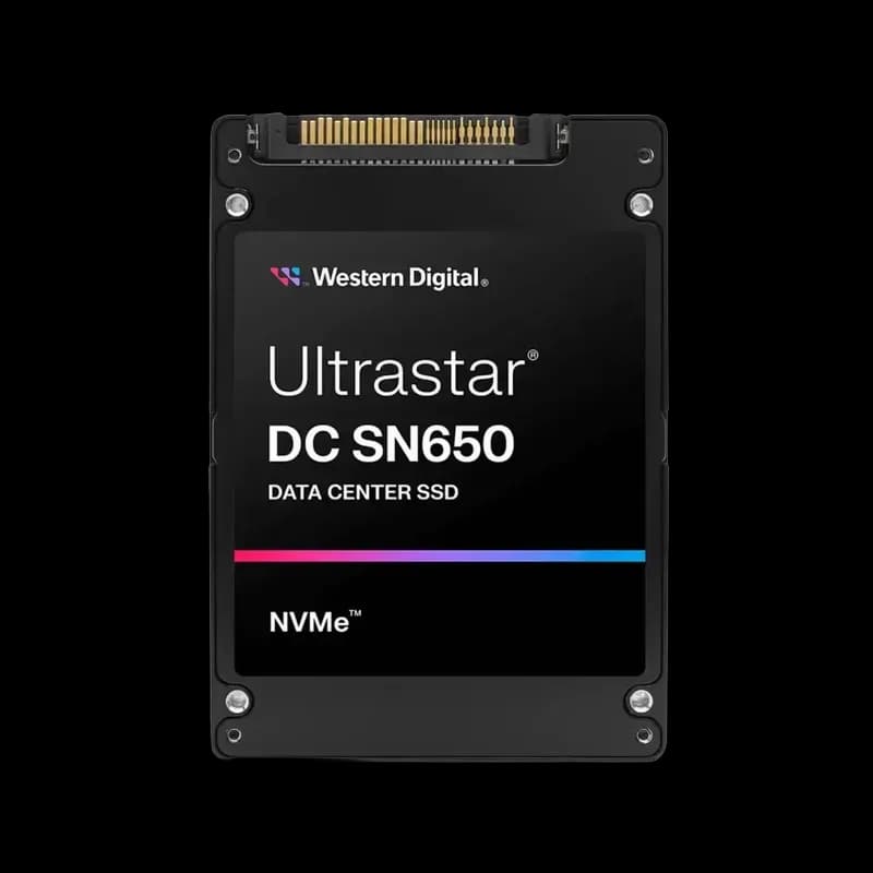 WUS5EA1A1ESP5E1 - WD Ultrastar Dc Sn650 15.36TB PCIe NVMe U.3 SSD