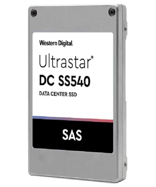 WUSTVA138BSS200 - WD Ultrastar DC SS540 3.84TB SAS TLC 2.5" SSD