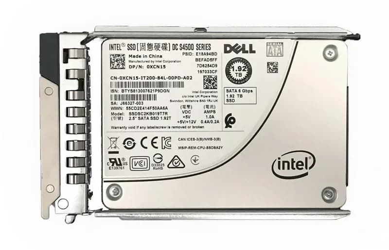 XCN15 - Dell 1.92TB SATA Triple-Level Cell SFF 2.5" Solid State Drive