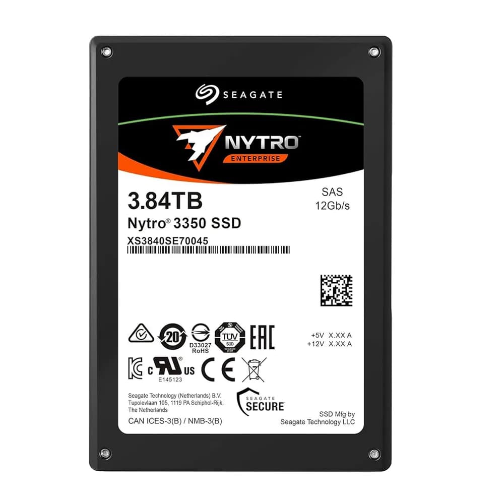 XS3840SE70045 - Seagate 3.84TB SAS 12Gb/s 2.5-in SSD