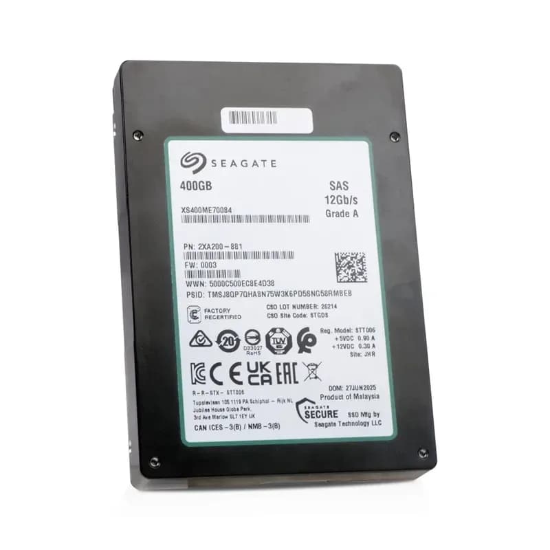 XS400ME70084 - Seagate 400GB 3732 2.5 inch TLC 12Gb/s SAS SSD