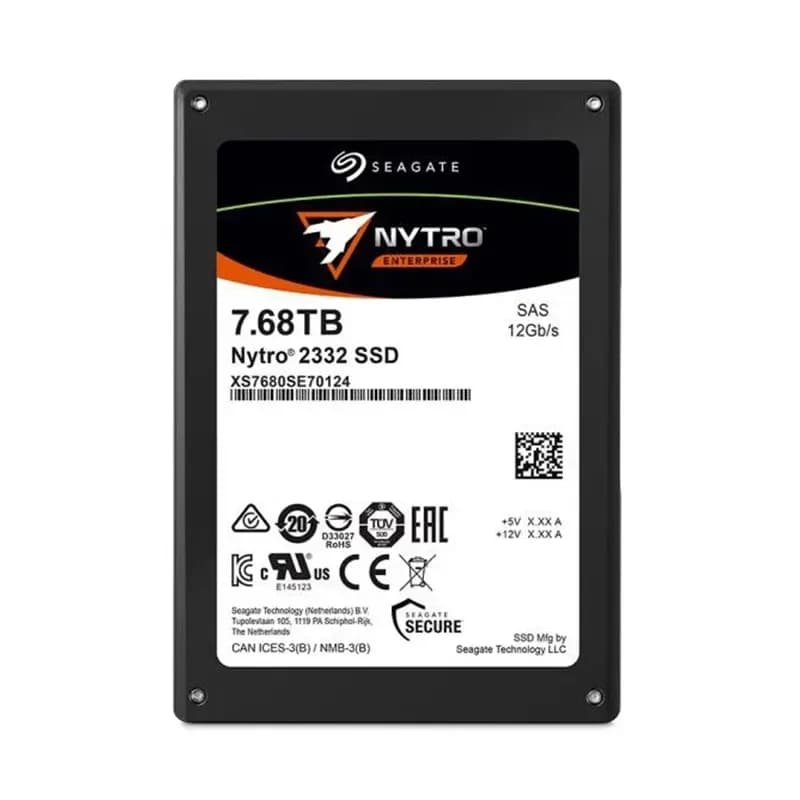XS7680SE70124 - Seagate Nytro 2332 SAS SSD - 7.68TB