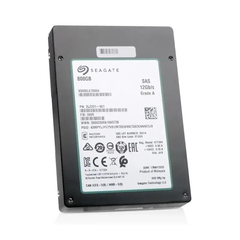XS800LE70004 - Seagate 800GB 3531 2.5 inch TLC 12Gb/s SAS SSD