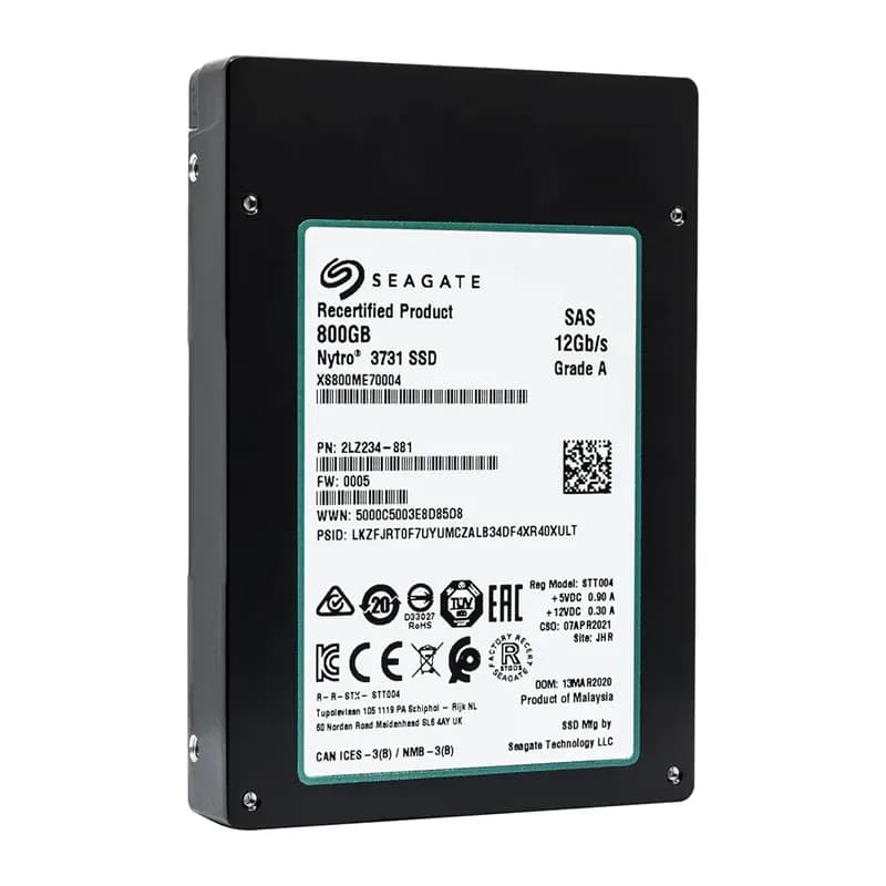 XS800ME70004 - Seagate Nytro 3731 SAS SSD - 800GB
