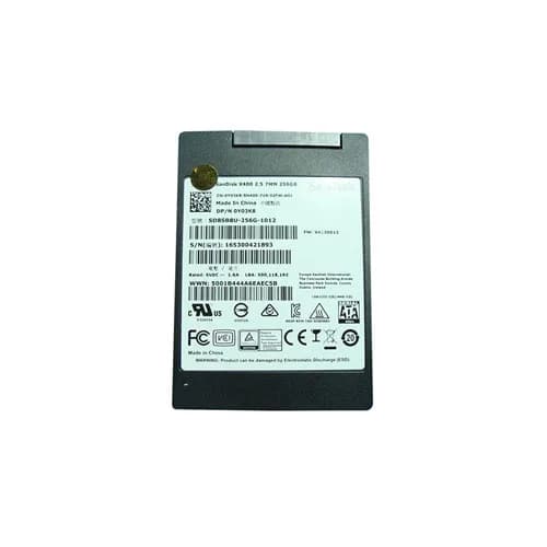 Y03K8 - Dell 256GB 2.5 inch MLC 6Gb/s SATA Solid State Drive