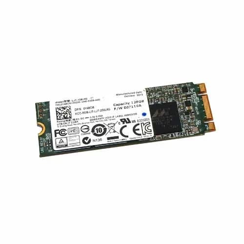 Y48CM - Dell 128GB M.2 2260 MLC 6Gb/s SATA Solid State Drive