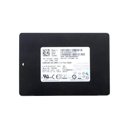 YCX65 - Dell 256GB 2.5 inch MLC 6Gb/s SATA Solid State Drive