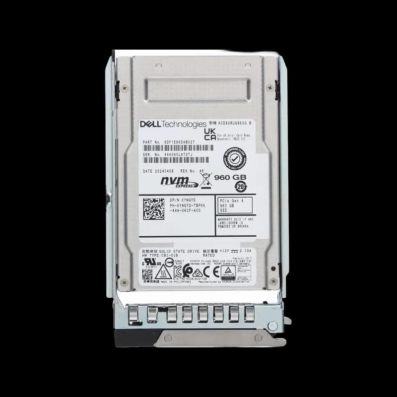 YNGYD - Dell 960GB PCI Express NVMe TLC 2.5" Solid State Drive