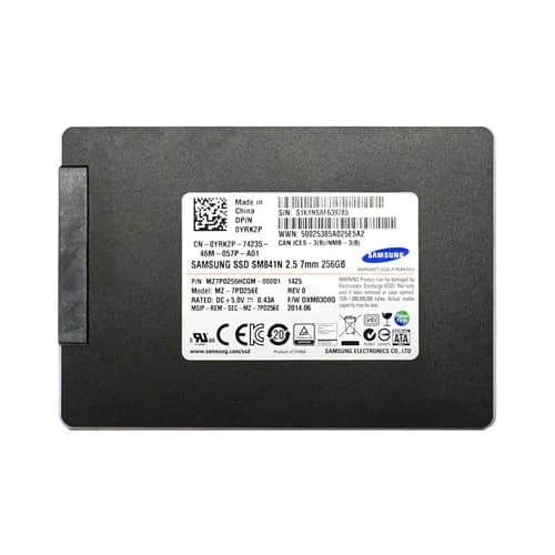 YRK2P - Dell 256GB 2.5 inch MLC 6Gb/s SATA Solid State Drive