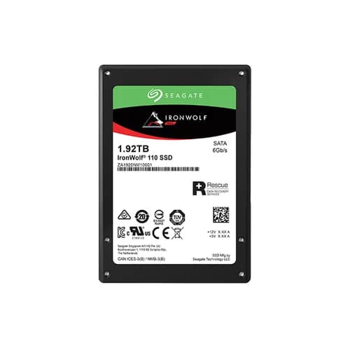 ZA1920NM10001 - Seagate IronWolf 110 1.92TB 2.5in TLC 6Gb/s SATA SSD