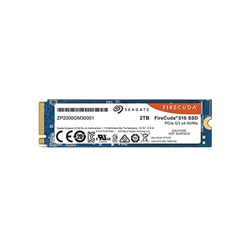 ZP2000GM30001 - Seagate 2TB FireCuda 510 M.2 2280 TLC PCIe NVMe SSD