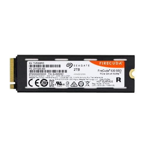 ZP2000GM30023 - Seagate 2TB TLC PCIe NVMe 4.0 x4 M.2 2280 SSD
